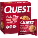 Quest Nutrition Chocolate Chip Muffin, 10g Protein, 2g Net Carb, Meno di 1g Sugar, Protein Snack, 4 Count