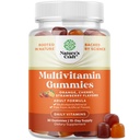 Gummie Multivitaminiche Giornaliere Potenti per Adulti - Miscela Benessere di Vitamina D A C E B12 Zinco e Biotina - Gomma di Vitamina Adulta per Energia e Immunità - Non OGM Gluten Free e Halal Gummies 30 Conte