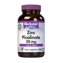 Bluebonnet Nutrition Zinc Picolinate 50 mg Capsule vegetali, Migliore per la salute ormonale e immunitario, Salute della prostata, Pelle, Vegan, Non OGM, Gluten Free, Soy Free, Latte Free, Kosher, 100 capsula vegetale