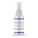 DermaZinc Terapia Spray/Drops, Zinc Spray per Disturbo della Pelle Gocce di Rilievo per Psoriasi, Dermatite, Eczema e altri sintomi di Condizione della Pelle, 4oz