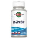 KAL Tri Zinc 50mg w/Citrate, Aminoacido Chelato e Picolinato, Metabolismo sano e supplemento di supporto immunitario, Vegan, Gluten Free, Non OGM, Garanzia di 60 giorni, 90 Serve, 90 compresse