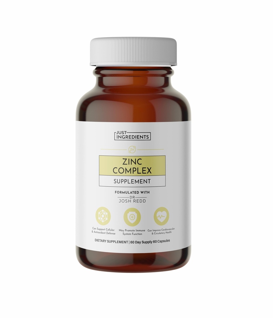 Complesso di zinco – Supplemento altamente assorbibile con Picolinate & Bisglycinate, Plus Quercetin, Resveratrolo, L-Histidine & rame – Supporta la funzione immunitaria, la pelle, l'energia e la salute cellulare