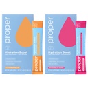 Proper Hydration Sticks – Electrolyte Powder Drink Mix Packets with Trace Minerals for Rapid Hydration + Naturally Flavored – Nessun dolcificante artificiale Watermelon Berry