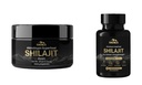 Ben essere Mora Himalayan Shilajit Resina (30g) + Vegan Shilajit Capsule (60 conte) | 75%+ Acido Fulvico & 85+ Minerali Trace | Mineral-Rich Supplemento Bundle per Uomini & Donne