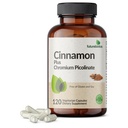 Futurebiotici Cinnamon Plus cromo picolinato supplemento, cromo ad alta potenza, non OGM, 120 capsule vegetariane