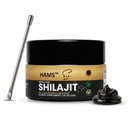 HAMS Pure Himalajit Resina, Mumijo autentico con 84+ minerali Trace, Alta potenza con oro elementare e acido Fulvico, Lab Tested, Vegan, 30g