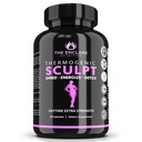 Bruciatore grasso termogenico, Appetite Suppressant, supplemento di perdita di peso per le donne e gli uomini, metabolismo, energia, messa a fuoco, cervello, pillole di caffeina con cromo, Estratto di tè verde, L Theanine, Sculpt 60 capsule