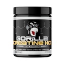 Gorilla Mind CON-CR"T® Creatine HCl W/Pepsin, Unflavored | GI-Friendly Alternative | Dimensione del muscolo, Potenza, Forza, Salute del cervello e prestazioni | Conveniente 2.5 Grammi per porzione, 100 Serve