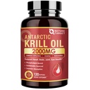 NATURE TARGET Krill Oil 2000 mg con Omega-3 EPA & DHA con Astaxanthin Supplement, Choline - Supporta Cuore, Cervello, Unisciti, Salute degli occhi, Non OGM, Gluten Free, 120 Softgels (60 Servings)
