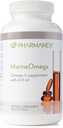 Pharmanex Marine Omega, Omega-3 Grassty Acids & Krill olio supplemento, 1200mg DHA & EPA per porzione, 120 Softgels, Supporta il cuore, cervello, Joint, & Salute complessiva