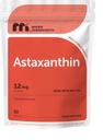 Micro Ingredienti Astaxanthin 12mg con olio MCT, 90 Softgels | Integratori Antiossidanti Premium Astaxanthin* | Fresco Microalgae Fonte | Tripla resistenza, Non OGM, Gluten Free, No Soy