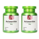 LuglioDeer 2 Bottiglie Astaxanthin 6 mg con Nicotinamide Vitamina E Premium Antiossidante Supplemento EGT GSH - per pelle, occhio, Joint & Immune System Health Cell & Energy丨5 in 1-120 Softgels