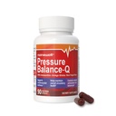 NANOWELL® Pressure Balance-Q | Formula antiossidante con naturale Astaxantina non OGM 12 mg per capsula, Ginkgo Biloba, Policosanolo, Riso di lievito rosso e Estratto di rosmarino | 90 capsule vegetariane