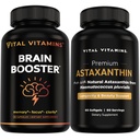 Vitamine vitali Brain Booster 30 ct + Astaxantina 60 ct