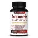 Integratore di astaxantina con Omega-3, Vitamina E & Lutein – 60 capsule per il supporto eccellente antiossidante, Boost di energia, Clarity mentale & Eye/Skin Care – Formula di aspirazione tripla (Powerful Antioxidant Complex)