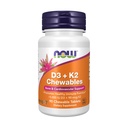 Ora Foods, D3 K2 Chewables, 90 Chewables Tablets