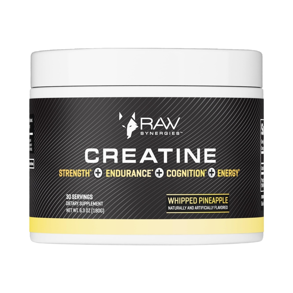 Sinergie RAW Creatine Whipped Pineapple 30 serv