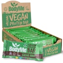 BodyMe Organic Vegan Protein Bar | Raw Cacao Mint | Box di 12 x 2.12oz (60g) | con 3 Proteine vegetali