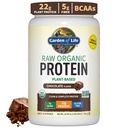 Giardino della polvere di proteine della vita, polvere di proteine vegana, BCAA, probiotici e enzimi digestivi, senza glutine e lattosio, cioccolato, 1,5 LB