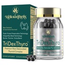 Supplemento tiroideo – TriDexThyroTM Raw Desiccated Thyroid Complex 375 mg con Bovine, Porcine & Ovine – 120 capsule per le donne e gli uomini(1 pacchetto)