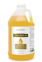 velona Cod Liver Oil - 64 Fl Oz | 1.000A/100D IU/g Omega 3 Vitamine A & D3 | Norvegese Artico Sostenibilmente Fonte Nordic Oil | Hair, Body and Skin Care | Usa oggi - Godetevi i risultati