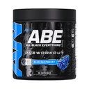 Tutto nero Tutto Pre-Workout Polvere | Preworkout Energy Drink Mix | 350mg Caffeina | Beta Alanine & Citrulline | Integratore energetico per uomini e donne | Blue Razz | 30 Serve