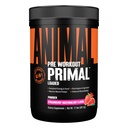 Idratazione del muscolo primale animale + polvere di preallenamento – Contiene Beta Alanina, 3DPump, caffeina ed elettroliti – migliora l'energia, la messa a fuoco, l'eccedenza e l'assorbimento – Il sapore dell'anguria di fragola, 17.9 oz