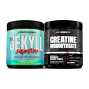PROGETTO Dr. Jekyll Stimulant-Free Pre-Workout, Blueberry Lemonade x Creatine 300 Bundle