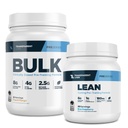 Labs trasparenti Bulk Pre-Workout (30 Serve, Peach Mango) & Lean Pre-Workout (30 Serve, Blue Raspberry)