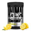 Pompa animale NS Stim-Free Pre Workout Polvere per gli uomini e le donne - Preallenamento senza caffeina per l'energia, il fuoco e il muscolo Costruttore, Beta Alanine, Citrulline, Nitrosigine e Nootropics, Surge di limone, 442g