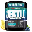 ProSupps Dr. Jekyll Signature Pre Workout Polvere con Creatina - Stim-Free Preworkout Supporti Focus & Endurance - Caffeina-Free Gym & Fitness Supplements (Blueberry Lemonade, 60 Servings)