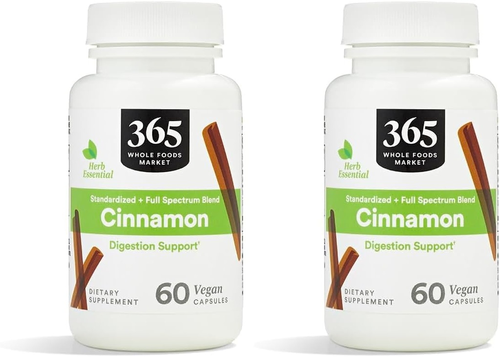 365 By Whole Foods Market, Cinnamon, 60 Conte (Pacchetto di 2)