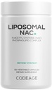 Codeage Liposomal NAC Supplemento - N-Acetyl L-Cysteine Aminoacido - Alimentazione 2 mesi - Free-Form NAC - Phospholipid Complex - Vegan, Non-GMO, Gluten-Free, Dairy-Free - 120 capsule