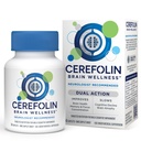 Cerefolin Brain Wellness, Nutrizione mirata per il supporto cognitivo, Migliora Memoria, Focus & Concentration, L-Methylfolate, NAC, B12, Neurologist Consigliato (30 Conteggio)
