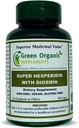Integratori organici verdi Hesperidin, Diosmin, Narangin, Formula unica (Hand Made, Non-GMO, Vegan, & Gluten Free) (Single)