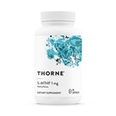 THORNE - 5-MTHF - Methylfolate (Active B9 Folate) Supplemento - Supporta la salute cardiovascolare, lo sviluppo fetale, Nerve Health, Methylation & Homocysteine Levels* - 60 Serve - 5-MTHF 1mg