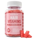 Crescita dei capelli Premium per le donne e gli uomini - Vitamine di crescita dei capelli w/Biotin & Keratin - Supporta la crescita dei capelli più sani - Supplemento per tutti i tipi di capelli, 60 capsule (60, bacche)