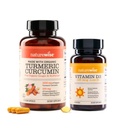 NatureWise Curcumin Turmeric & Vitamin D3 5000iu per Joint, Muscle, Bone & Immune Health Support [90 Count Every]