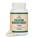 Creatine Monohydrate Capsules 1,000mg, Vegan, No Grit, 120 Capsules