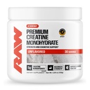 Polvere monoidrata della creatina di Nutrition RAW, non aromatizzata (30 selezioni) - Integratore monoidrato di creatina micronizzato per prestazioni di allenamento, costruire il muscolo e la forza - polvere di creatina per uomini e donne