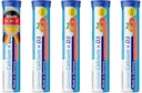 Calcio tedesco + VIT. D - 100 Compresse Effervescenti Bevande Vegetariane - Aroma di Pompelmo Arancio - Made in Germany