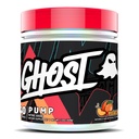 GHOST Pump Nitric Oxide Powder, Peach - 40 Servings - Zucchero-Free & Stim-Free Pre-Workout Supplements - L-Citrulline, Arginina Nitrate & L-Glutathione - Soia & Gluten-Free, Vegan