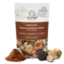 PROFINE Tartufo PRO Mushroom Polvere 12- in - 1 Super Blend con Tartufo Nero e Tartufo Bianco - USDA Organic - Supplemento - Aggiungi al Caffè/Tea/Smooti - Funghi interi - Nessun filler