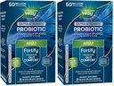 Via Natura Extra Forza(1) Fortificare Probiotici,Probiotici per la salute digestiva,Prebiotici,50 Milioni di culture dal vivo,Digestivo & Immune Health Support*,30 Capsule,(Pack of 2)