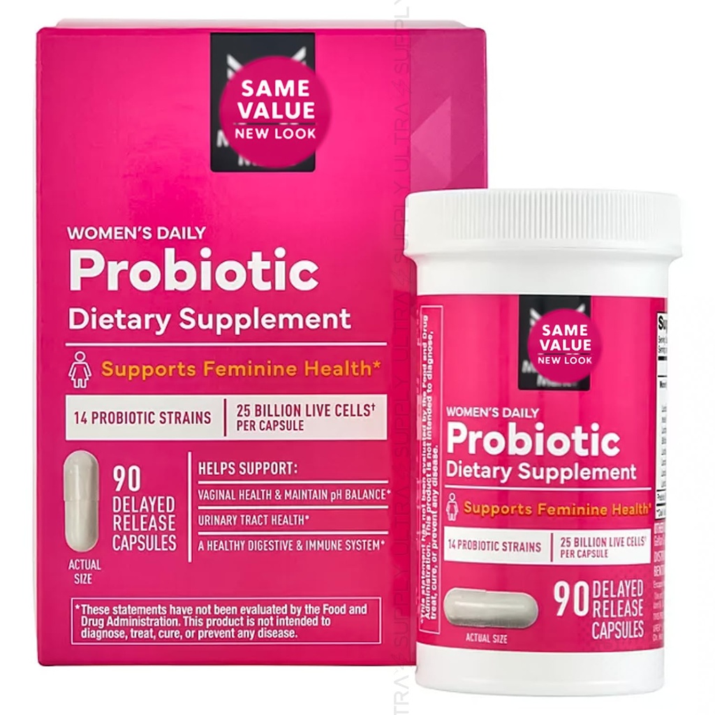 Membri Mark Probiotic 25 miliardi di CFU – 14 strati, capsule di rilascio ritardate, 90 conte