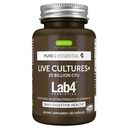 Igennus Probiotics & Prebiotics 2 in 1, Lactobacillus Acidophilus & Bifidobacterium, Gut Health Support, Culture dal vivo + Lab4, Garantito 25 miliardi di CFU, Donne & Uomini, Non-Bloating, Non OGM, 30 capsule