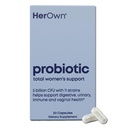 i suoi Probiotici per le donne, 5 miliardi di CFU con Prebiotici, Supporti Digestione sana, 11 Strains, Gluten e Soia Libero, Vegan, Non OGM, 30 Capsule, 30 Serve