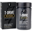 InnoSupps T-Drive Magnum Testosterone Booster migliorare la crescita del muscolo di aumento delle prestazioni di picco, aumentare i livelli di energia e di Libido, Horny Goat Weed Tongkat Ali, Zinc, Fenugreek, Fat Burner 90 Caps/30 giorni