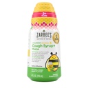 Zarbee's Honey Cough Syrup + Mucus Daytime for Kids 2+ + Dark Honey, Ivy Leaf, Zinc & Elderberry, #1 Pediatrician Consigliato, Droga & Alcohol-Free, Mixed Berry Flavor, 4 fl. oz