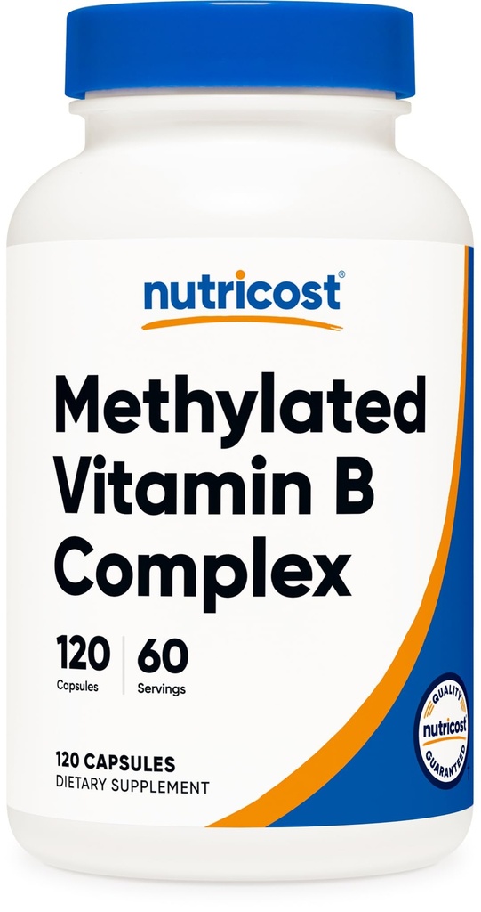 Nutricoste Vitamina B Complex 120 Capsule - (60 Serve) Senza glutine